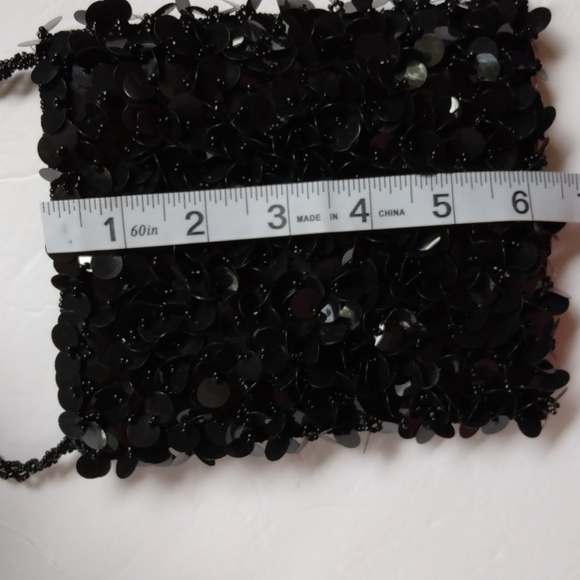 Anne Taylor Loft Evening Bag with Sequins - Picture 7 of 8